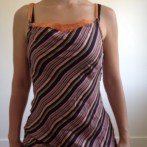 AXARA Paris - Silk Asymmetrical Dress - Picture 10 of 16